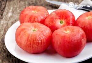 ¿Cómo pelar tomates sin escaldar?