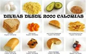 ¿Cómo puedo seguir una dieta de 2000 calorias?
