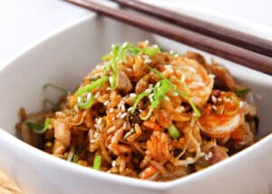 ¿Cuál es el origen del arroz chino?