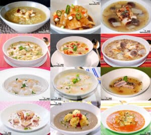 ¿Cuáles son los tipos de sopa?