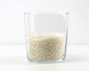 ¿Cuántas tazas de arroz para una persona?