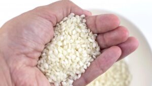 ¿Cuánto son 50 gramos de arroz crudo?