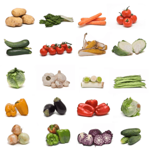 ¿Qué alimentos son verduras y hortalizas?