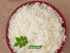 ¿Qué produce el almidon del arroz?
