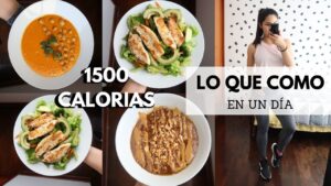 ¿Qué puedo comer en una dieta de 1500 calorias?