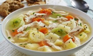 ¿Cómo hacer sopa de verduras arguinano?