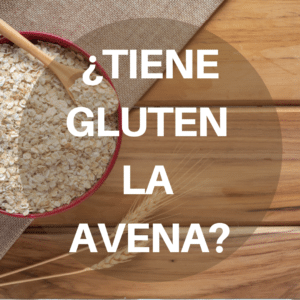 ¿Qué cantidad de gluten tiene la avena?