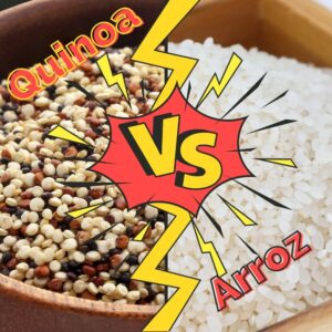 ¿Qué es mejor la quinoa o el arroz?