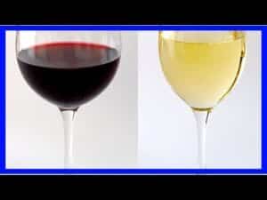 Diferencia entre copas de vino blanco y tinto
