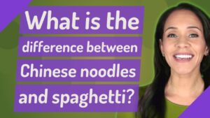 Diferencia entre tallarin y spaghetti